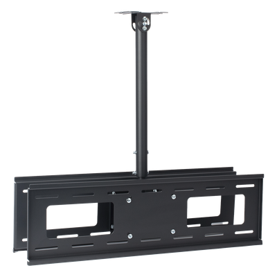 Montaje de Techo Universal Doble para Monitores de 32 a 65" / Soporta hasta 60 kg x pantalla / Vesa 600 x 400/ Acero / Montaje Telescopico de 50 cm hasta 90 cm - Imagen 4