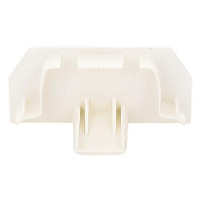 Tapa Final, para uso con canaleta T45, Material PVC Rígido, Color Blanco Mate - Imagen 5
