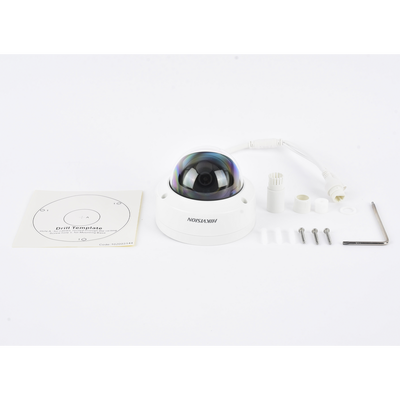 Domo IP 4 Megapixel / Lente 2.8 mm / 30 mts IR / WDR 120 dB / Exterior IP67 / Hik-Connect P2P / H.265+ / PoE / ONVIF - Imagen 6