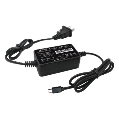 Cargador Micro-USB Profesional de 5 Vcc, 2.5 A para Celulares, Tabletas y Radio PKT-03 / Voltaje de Entrada de 100-240 Vca