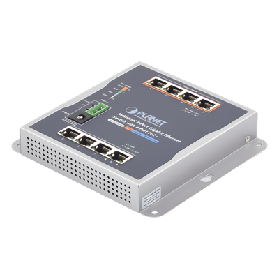 Switch Industrial No Administrable, Múltiple Montaje (Pared, Riel DIN y Magnético), 8 Puertos Gigabit con 4 puertos PoE 802.3at, Hasta 120 W. - Imagen 7