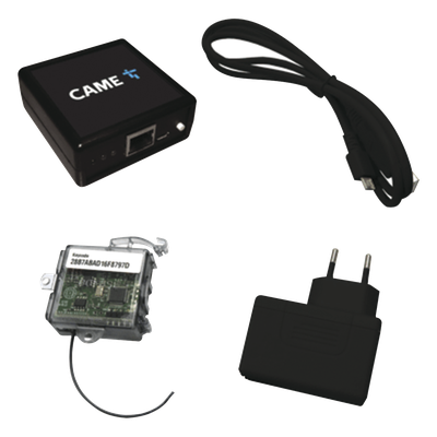 Kit CAME Connect / Para Apertura de Motores y Barreras Por Medio de APP / 3 Perfiles de Trabajo para Usuario, Propietario e Instalador 