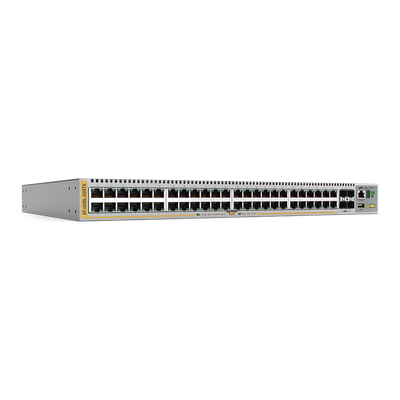 Switch inteligente de distribución o core, Stackeable, Capa 3, 24 x 1000 Mbps + 4 x SFP+ 10 G, Doble fuente de alimentación redundante - Imagen 3