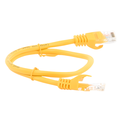 Cable de Parcheo UTP Cat5e - 0.5 Metros (1.64 Pies) - Amarillo - Imagen 5