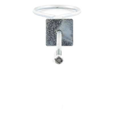 Ancla de Losa o Pared de 63-65 cm. de 13 cm diámetro de argolla. Galvanizado Electrolítico. - Imagen 5