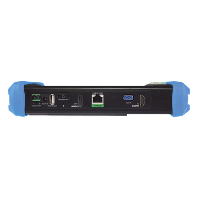 Tester de Video Profesional | Pantalla 7"| Prueba IP/HD/Analógicas | TVI/CVI/AHD/CVBS | IP ONVIF | 4K/8K | H.264/H.265 | HDMI | PTZ | Scanner IP | TDR | Salidas 12V/24V/PoE | Activación Simultanea. - Imagen 4