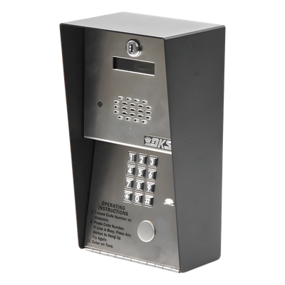 Audioportero Telefónico DKS Para 600 números Telefónicos / Control Para 2 Puertas / Gabinete Para Sobreponer/ Marcación a 16 Digitos / Linea Análoga o Digital - Imagen 3