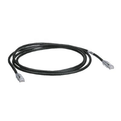 Cable de Parcheo TX6, UTP Cat6, 24 AWG, CM, Color Negro, 2.13 Metros (7 Pies) - Imagen 4