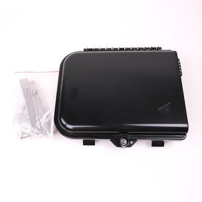 Cierre de Empalme para 24 fusiones de fibra óptica, Interior/Exterior, 3 Entradas para Cable Ø 6-12mm, con 8 acopladores SC/APC y splitter 1x8 SC/APC Incluido, IP65 - Imagen 4