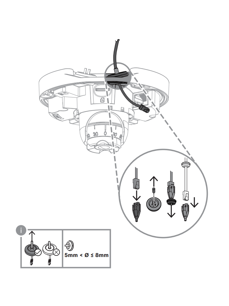 BOSCH V_NUE3703F02 - Microdomo 5MP HDR 131° IP66 IK10 - Imagen 5