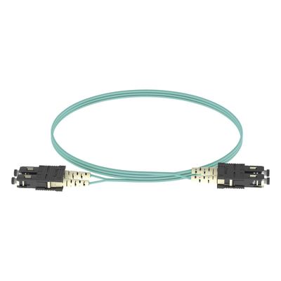 Jumper de Fibra Optica Multimodo 50/125 OM3, SC-SC Duplex, OFNR (Riser), Color Aqua, 3 Metros (9.84 Pies) - Imagen 3