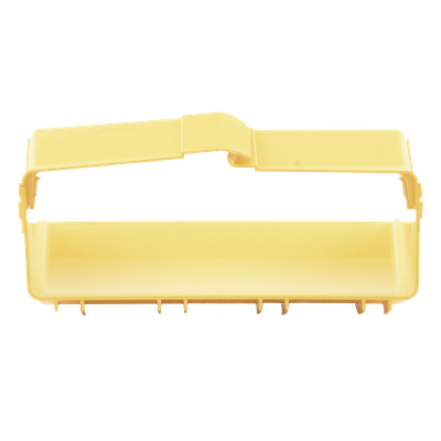 Bajada Vertical Interior de 45º con Tapa, Para uso con Canaletas 12X4 FiberRunner™, Color Amarillo - Imagen 6