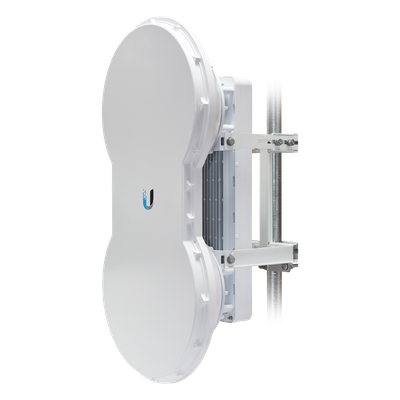 Radio de Backhaul de alta capacidad full duplex con antena integrada de 23 dBi, con tecnología airFiber hasta 1.2 Gbps, 5 GHz (5725 - 6200 MHz)