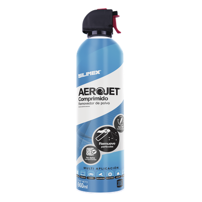 Removedor de polvo y residuos (aire comprimido) con aplicación 360º para limpieza de equipos electrónicos, válvula anti-estallamiento, 660 ml - Imagen 5