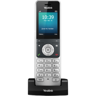Teléfono Inalámbrico DECT Yealink W56H para Bases W70B W80 y W90 con Pantalla a Color Audio HD y Batería de 30 Horas - Imagen 3