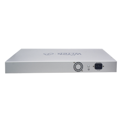 Switch PoE (802.3af/at/bt) / No administrable de largo alcance / Hasta 250m / Con 24 x 10/100Mbps + 2 x SFP Gigabit Combo / 280 W - Imagen 3