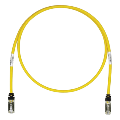 Patch Cord Cat6A, Blindado S/FTP, CM/LS0H, 1.52 Metros (5 Pies), Color Amarillo