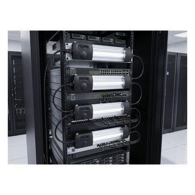 Lámpara LED para Gabinete de Telecomunicaciones / 900 lm (4000K Blanco Neutro) / 9W / Instalación sin Herramientas / Serie hasta 4 Unidades / 100-240 Vca - Imagen 7