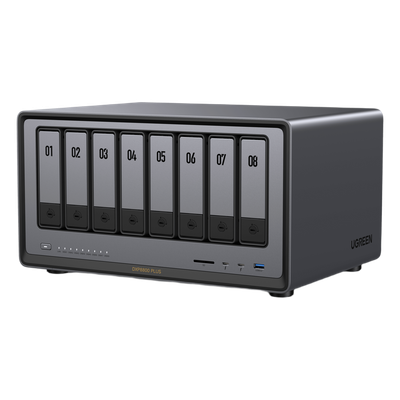 NAS UGREEN NASync DXP8800 Plus / Intel Core i5-1235U 10 Núcleos / 8 Bahías SATA + 2 M.2 NVMe / 2 Puertos 10GbE / Thunderbolt 4 / HDMI 8K / DDR5 Expandible 64GB / PCIe 4.0 x4 - Imagen 5