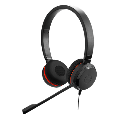 Jabra Evolve 20SE STEREO con conexión USB, micrófono con cancelación de ruido de última generación, configuración Plug and Play, Certificación Microsoft Teams (4993-823-309) - Imagen 5