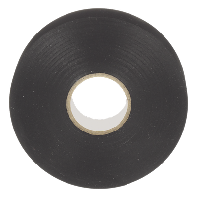 Cinta Eléctrica STRONGHOLD para Aislar, de PVC, Uso Profesional en Construcción Eléctrica, Grosor 0.18mm (7 mil), Ancho 19mm, y 20m Largo, Color Negro. - Imagen 5