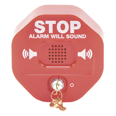 Alarma Multifunción Exit Stopper® para proteger puertas dobles (incluye contactos magnéticos) - Imagen 3