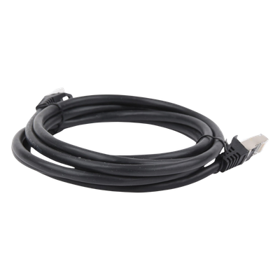 Cable de Parcheo FTP Cat6 - 2.0 Metros (6.56 Pies) - Negro - Imagen 4