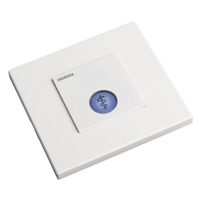 Botón Azul Iluminado para Asistencia Médica, Compatible con NX0015 y NX0034
