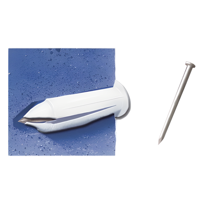 Kit de 20 taquetes y 20 clavos 3/4" para muro falso (1206-01230) 