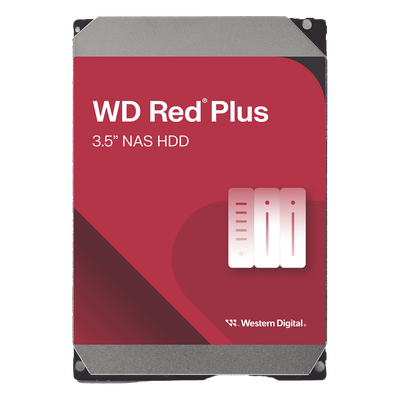 Disco Duro Red Plus 4TB / 5400 RPM / Optimizado para NAS / Uso 24-7 / 3 Años de Garantia