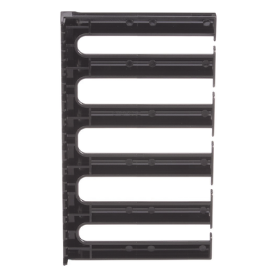 Dedos Administradores con Control de Radio de Curvatura, 5 in de Profundidad, 5 UR, Color Negro - Imagen 5