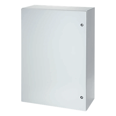 Gabinete Eléctrico de Control (Línea Concept) de 610 x 610 x 203 mm NEMA 4/12, Acero Color Gris Claro