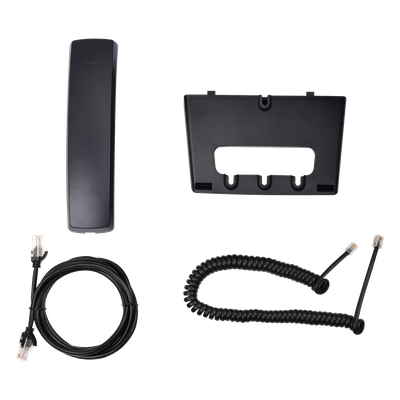 Teléfono IP empresarial para 4 líneas SIP con 2 pantallas LCD, 6 teclas BLF/DSS, conferencia de 3 vías, PoE - Imagen 6