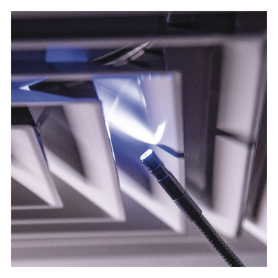 Cámara Boroscopio de Inspección con Conexión para Dispositivos Android®. Cuello de Cisne Blindado de 10' (3 m) y 6 Luces LED - Imagen 9