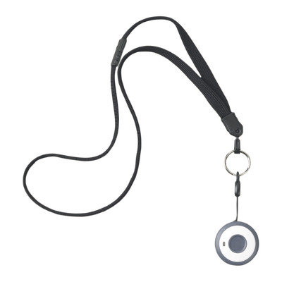Botón de pánico inalámbrico portátil de un botón, resistente al agua, para pendiente, pulsera o clip, compatible con sistema Honeywell Home serie 5800 - Imagen 3