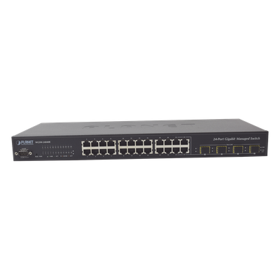 Switch Administrable L2+ 24 puertos 10/100/1000 Mbps, 4 Puertos Combo SFP - Imagen 3