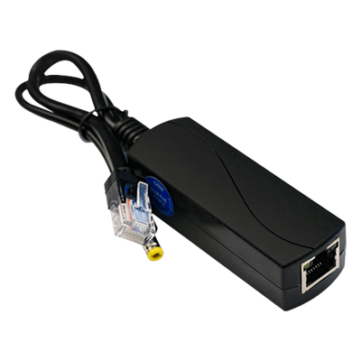 Splitter PoE / IEEE 802.3af/at / 30W / Puerto Gigabit / Salida DC 12V 2A / Indicadores LED / 95x26x20 mm (3.74x1.02x0.79 in) - Imagen 4