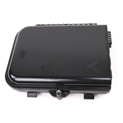 Cierre de Empalme para 24 fusiones de fibra óptica, Interior/Exterior, 3 Entradas para Cable Ø 6-12mm, con 8 acopladores SC/APC y splitter 1x8 SC/APC Incluido, IP65 - Imagen 3