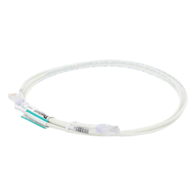 Cable de Parcheo TX6, UTP Cat6, Diámetro Reducido (28AWG), Color Blanco Mate, 2.13 Metros (7 Pies) - Imagen 6