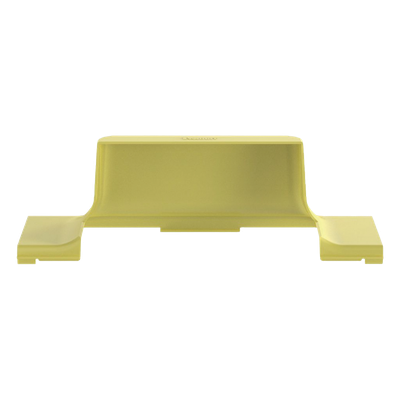 Tapa de Bajada Vertical / Canaleta FiberRunner 4X4 / Radio de Curvatura 50.8 mm / ABS de Alta Resistencia / Color Amarillo