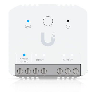 Relé Inteligente SuperLink / 10A Contacto Seco / 12-48Vcc / I/O Interfaces / Integración UniFi Protect / Alcance 2 km