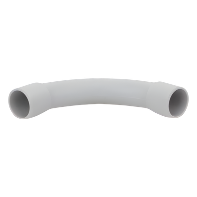 Curva de radio estrecho para tubería rígida, recomendado para cables de datos, PVC Auto-extinguible, de 16 mm - Imagen 4