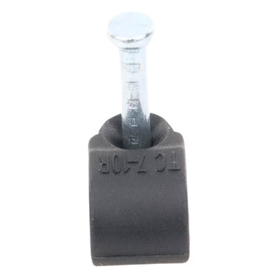 Grapa reforzada para cable redondo de 7mm color negro (100pzs) (3103-00300) - Imagen 3