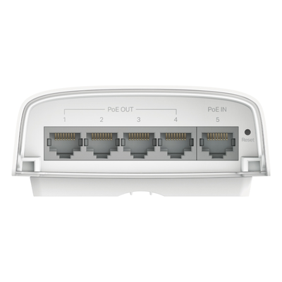 Switch PoE Omada Para Exterior / 1 Puerto PoE++ IN 802.3 af/at/bt / 4 Puertos PoE+ OUT Gigabit / Adminstración Centralizada Omada - Imagen 3