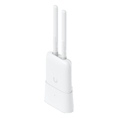 Antenas omnidireccionales y Stand para AP UK-ULTRA (no incluido), incluye 2 antenas dual-band de 3 dBi en 2.4 Ghz y 4 dBi en 5 Ghz
