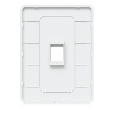 Placa de Pared Vertical Universal para Keystone de 1 Puerto con Cubierta Pintable, Acabado Personalizable, Paquete con 4 Piezas - Imagen 7