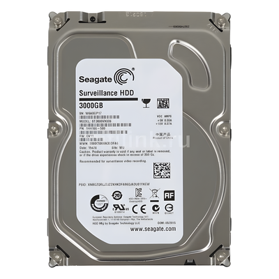 Disco duro 3.5" 3TB SATA III 5900RPM optimizado para video vigilancia 24/7