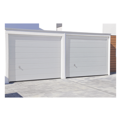Sección para puerta de Garage / Lisa / Color blanco / Para GARAGE97 / Estilo Americana.