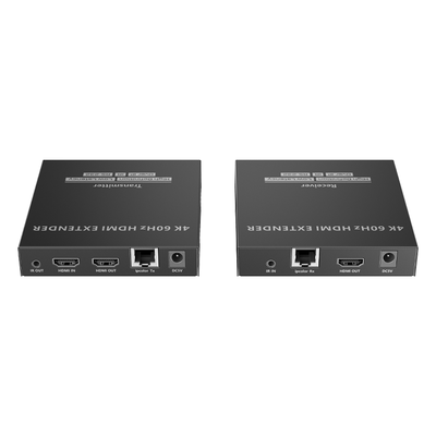 Kit Extensor HDMI para distancias de 120 metros | Soporta resolución 4K @60Hz | Cat 6, 6a y 7 | Salida Loop en el Tx para visualización local | Soporta control remoto del equi - Imagen 6