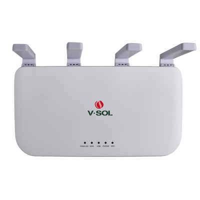ONU XGSPON / Wi-Fi 6 / 1 Puerto RJ45 2.5 Gbps / 3 Puertos RJ45 1 Gbps / 1 FXS / 1 Puerto USB / - Imagen 4